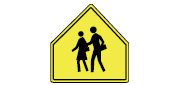 a school zone sign