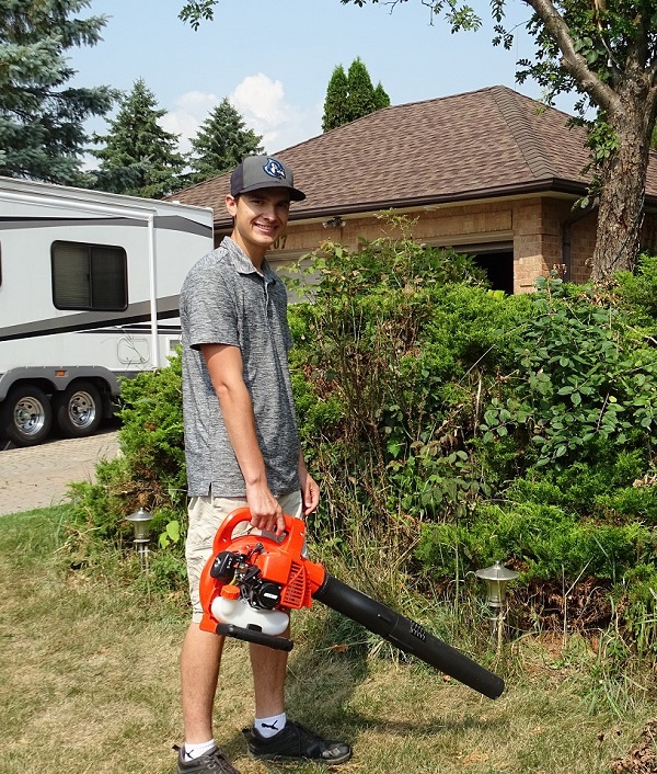 Christopher Komljanec of Chris’s Lawn Action in Newmarket