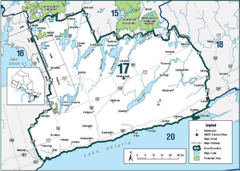 Fisheries Management Zone 17 Fmz 17 Ontario Ca