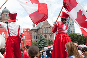 Canada Day celebration at Queen's Park