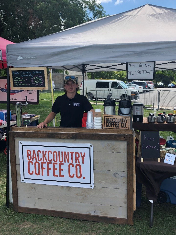 Kyle Morgan of Backcountry Coffee