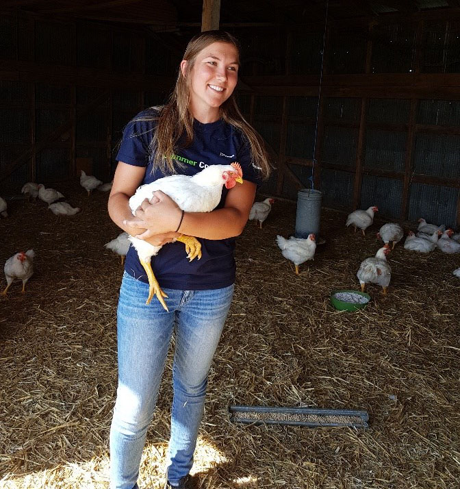 Taylor Flewwelling of Barnyard Broilers