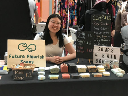 Wen Tong of Future Flourish Soaps