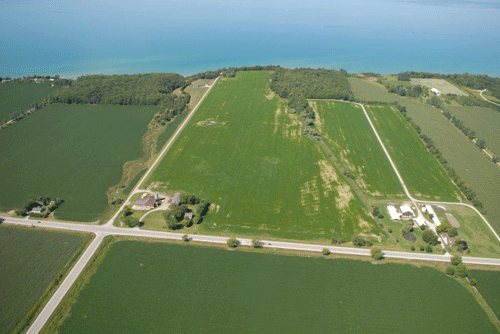 Land use along the Lake Huron southeast shores