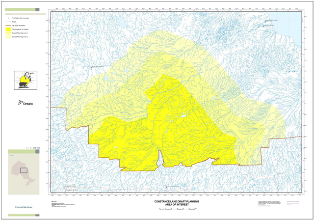 Constance Lake First Nation Draft Planning Area of Interest