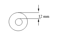Diagram showing annular clearance between casings for cable tool drilled wells.