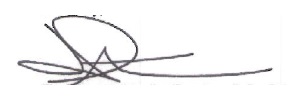Signature of The Honourable Jim Prentice