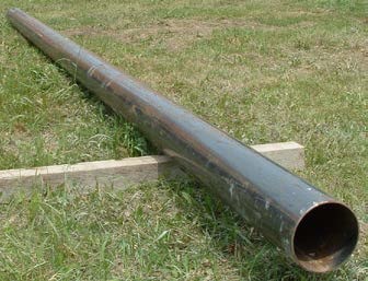 A picture of a steel pipe
