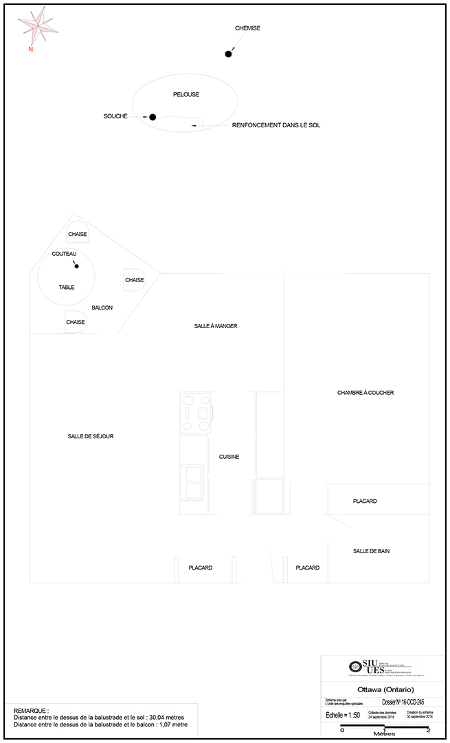 Scene diagram.