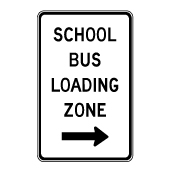 a regulatory sign - school zone signs