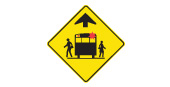 a warning sign - school zone signs