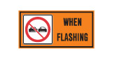 a temporary condition sign - construction zone signs