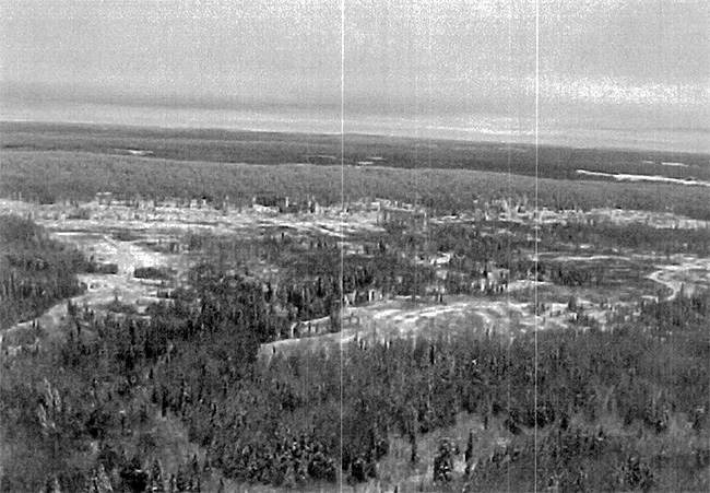 This is figure 3 aerial photograph of eastern part of the site.