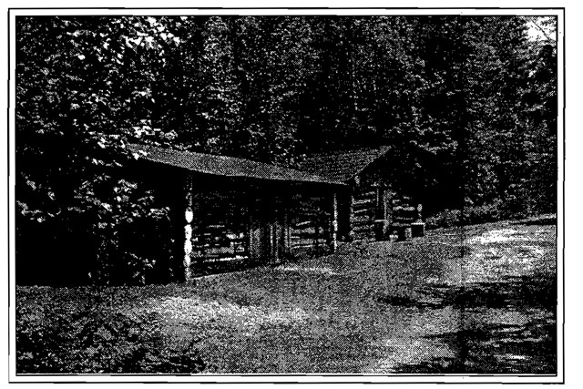 The Logging Camp exhibit