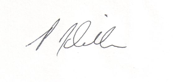 Doctor Peter Dilion signature