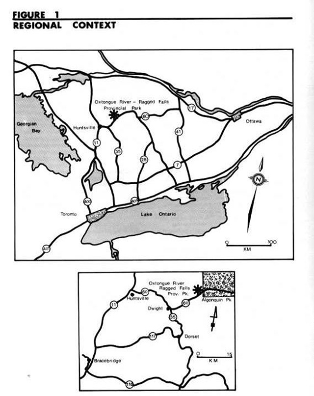 This is figure 1 map depicting the regional context