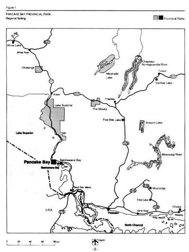 This is figure 1 map depicting the regional settings
