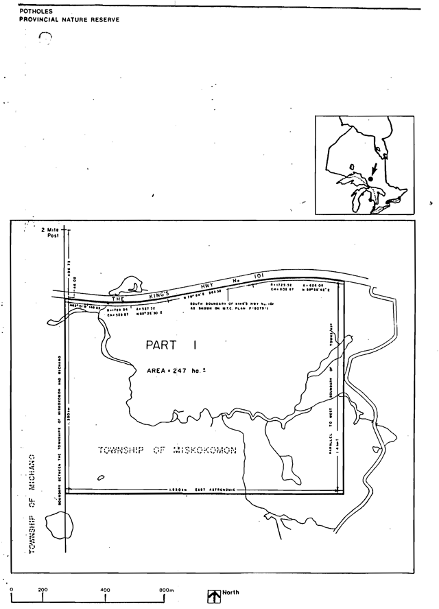 A Map of Potholes Provincial Nature Reserve