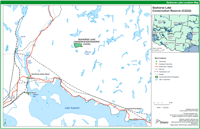 Seahorse Lake Conservation Reserve Management Statement | ontario.ca