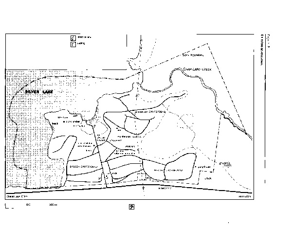 Image of Figure 2 - Existing Development for Silver Lake Provincial Park Management Plan.