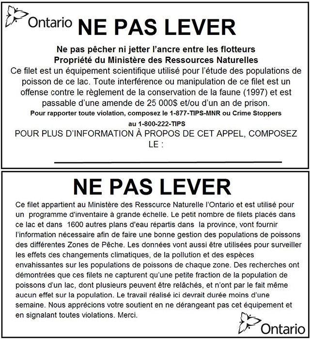 French verison of float label with text transcribed above.