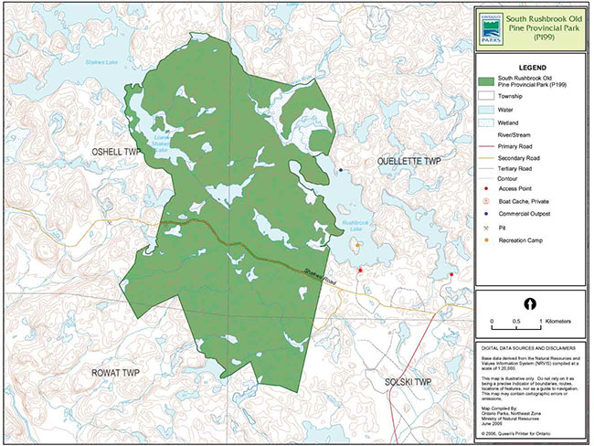 This map provides detailed information about Park Boundary.