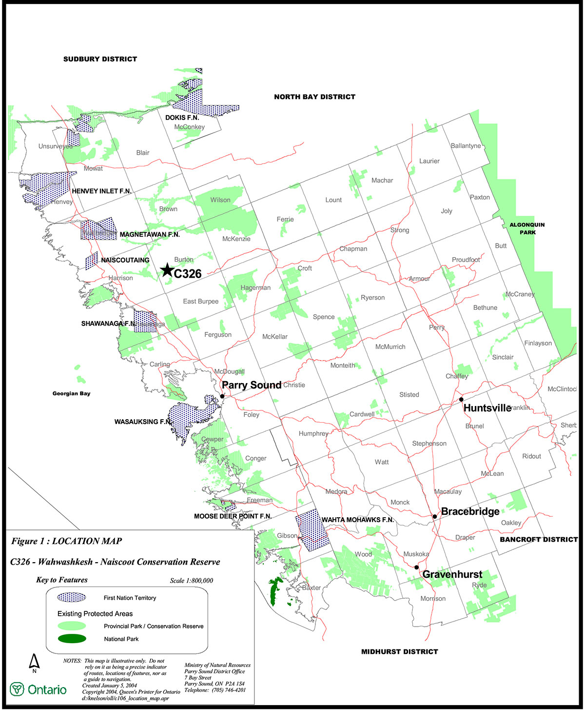 Wahwashkesh-Naiscoot Conservation Reserve Management Statement | ontario.ca