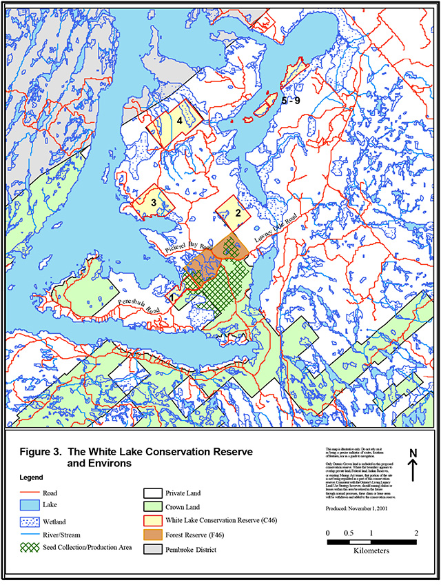 White Lake Conservation Reserve Management Statement Ontario Ca   755 Fig 3 