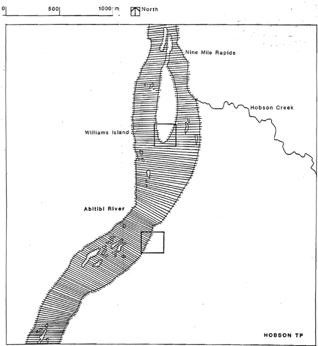 This is a map of Williams Island Nature Reserve