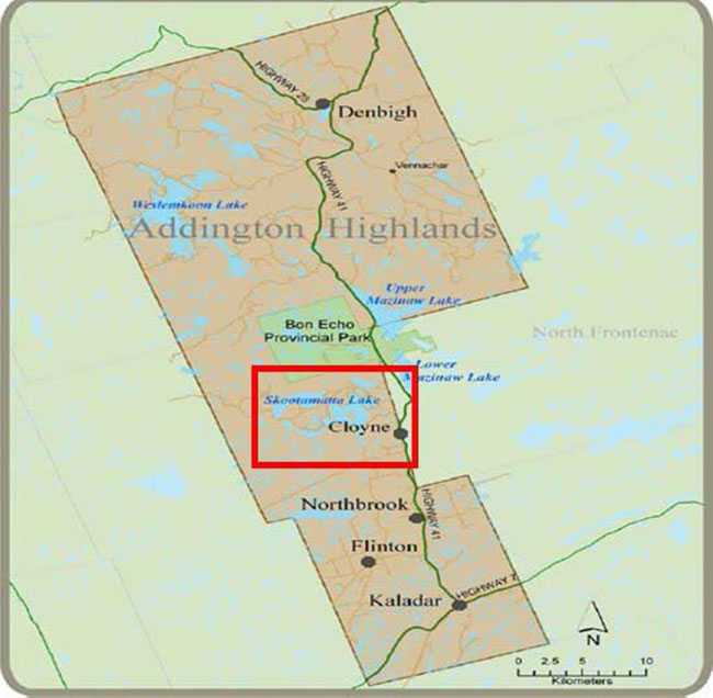 Figure 1 - Location of Proposed Development within the Municipality