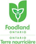 logo vert Ontario, terre nourricière sur fond blanc