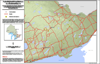 map of pale-bellied frost lichen range