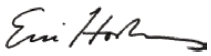 Signature - Eric Hoskins