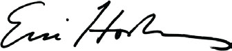 Signature: Eric Hoskins