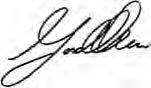 Gord Nixon Signature