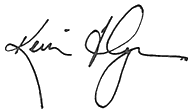 Kevin Flynn signature
