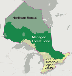 Ontario Administrative Zones