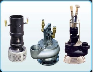 picture of 3 hydraulic submersible pumps