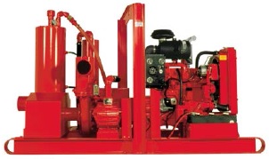 picture of a suction lift pump for a Well point system