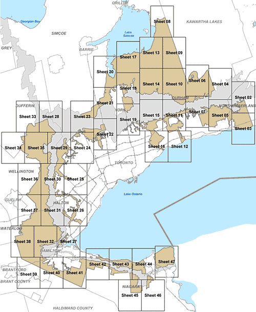 Property Lines Map Ontario Greenbelt Maps | Ontario.ca