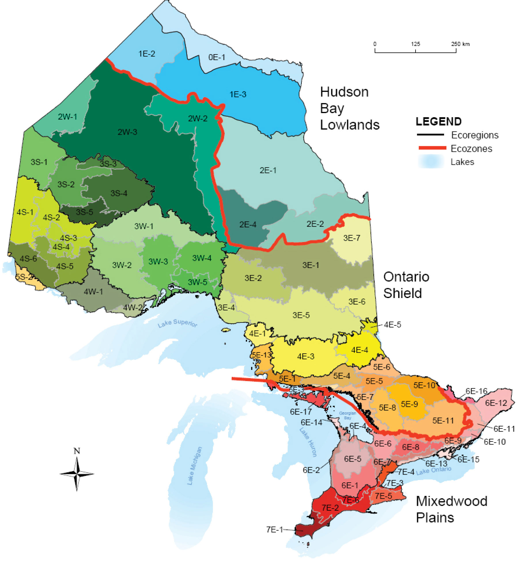 Ecoregions Map 0672