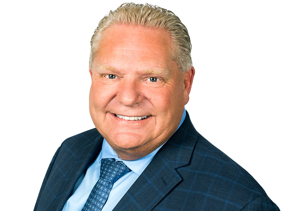 Le premier ministre Doug Ford