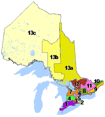 Map Of Regions Of Ontario Tourism Regions | Ontario.ca