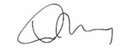 Glen Murray’s signature