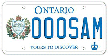 Illustration of Licence Plate - Queen’s York Rangers
