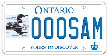 Illustration of Licence Plate - Loon