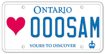 Illustration of Licence Plate - Heart