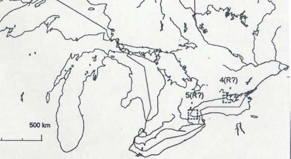 map of potential Western Hemisphere Shorebird Reserves in Southern Ontario.