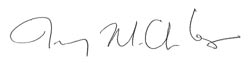 Tracy MacCharles signature