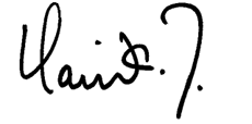 Signature de Yasir Naqvi